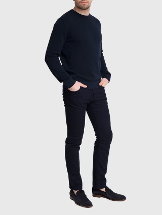 Темно-сині джинси BOSS: фото 1 - Invogue