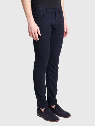 Темно-сині джинси BOSS: фото 2 - Invogue