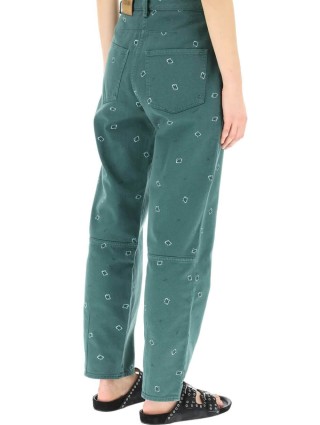 Зелені джинси KENZO : фото 2 - Invogue