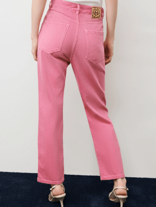 Рожеві джинси MARELLA : фото 2 - Invogue