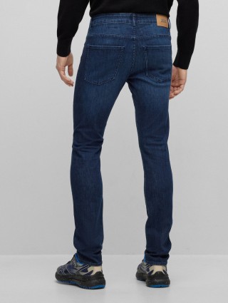 Сині джинси BOSS: фото 2 - Invogue