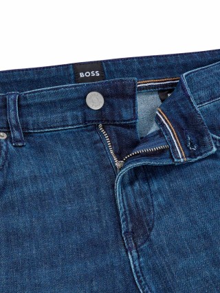 Сині джинси BOSS: фото 4 - Invogue