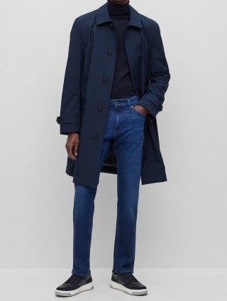 Сині джинси BOSS: фото 5 - Invogue