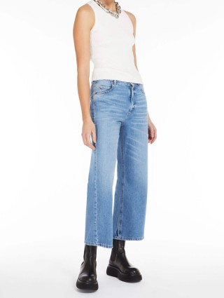 Синие джинсы WEEKEND MAX MARA: фото 4 - Invogue