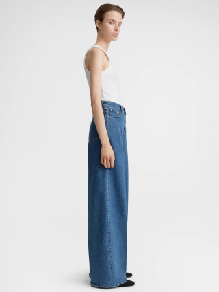 Сині джинси Toteme довгі: фото 2 - Invogue