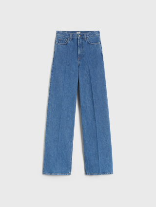 Сині джинси Toteme довгі: фото - Invogue