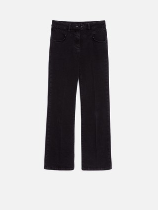 Чорні джинси Pennyblack прямого крою: фото - Invogue