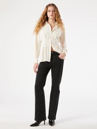 Чорні джинси Pennyblack прямого крою: фото 1 - Invogue