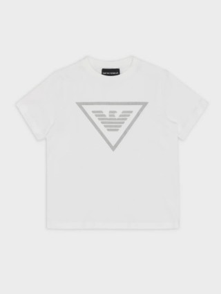 Біла футболка EMPORIO ARMANI KIDS : фото - Invogue