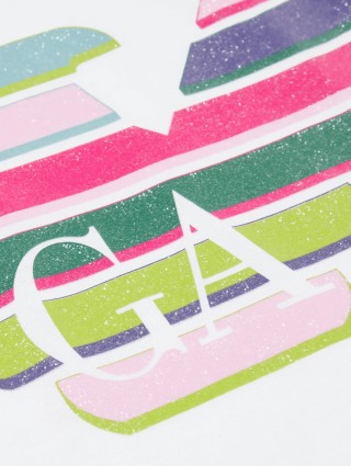 Біла футболка EMPORIO ARMANI KIDS : фото 2 - Invogue