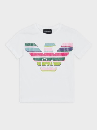 Біла футболка EMPORIO ARMANI KIDS : фото - Invogue