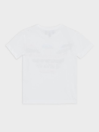 Біла футболка EMPORIO ARMANI KIDS : фото 1 - Invogue
