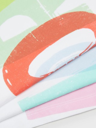 Біла футболка EMPORIO ARMANI KIDS : фото 2 - Invogue