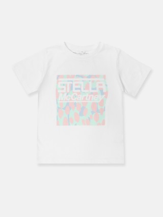 Біла футболка STELLA MCCARTNEY KIDS : фото - Invogue
