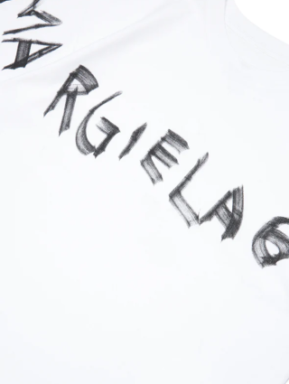 Біла футболка MM6 MAISON MARGIELA KIDS : фото 2 - Invogue