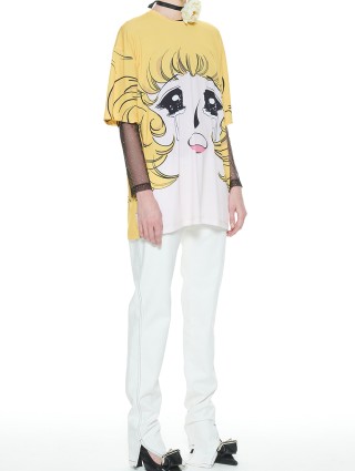 Жовта футболка PUSHBUTTON : фото 3 - Invogue