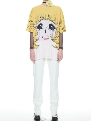 Жовта футболка PUSHBUTTON : фото 2 - Invogue