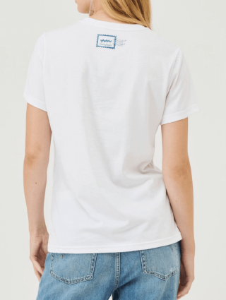 Біла футболка MARELLA : фото 2 - Invogue