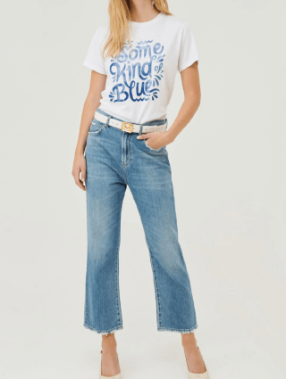 Біла футболка MARELLA : фото 3 - Invogue