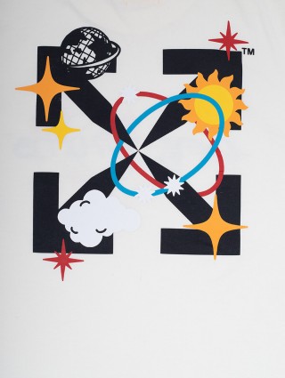 Футболка OFF-WHITE KIDS (26755): фото 3 - Invogue