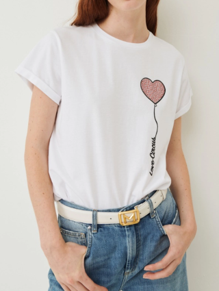 Белая футболка MARELLA: фото 1 - Invogue