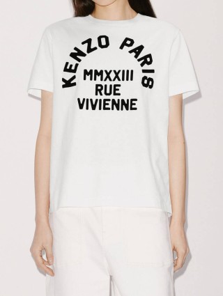 Біла футболка KENZO : фото 2 - Invogue