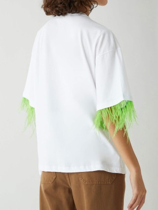 Біла футболка I BLUES : фото 2 - Invogue