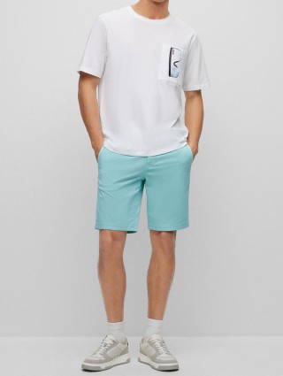 Молочна футболка BOSS : фото 4 - Invogue