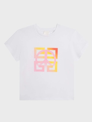 Біла футболка GIVENCHY KIDS : фото - Invogue