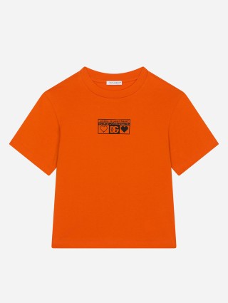 Футболка DOLCE&GABBANA KIDS (27958): фото - Invogue