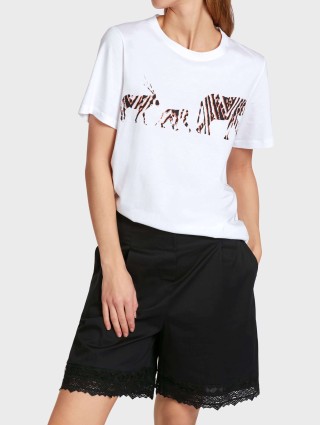 Біла футболка MARC CAIN : фото 1 - Invogue