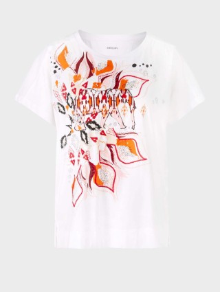 Біла футболка MARC CAIN : фото - Invogue