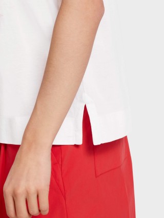 Біла футболка MARC CAIN : фото 3 - Invogue