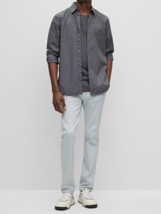 Темно-сіра футболка BOSS: фото 4 - Invogue