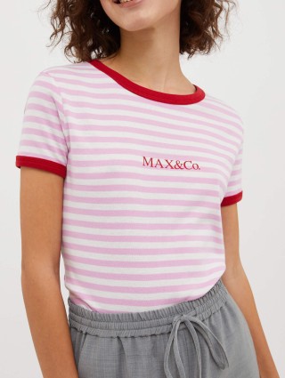 Рожева футболка MAX&CO : фото 1 - Invogue