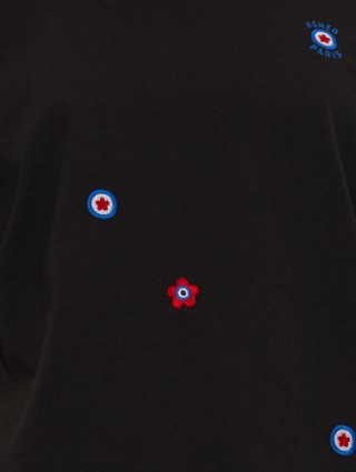 Чорна футболка KENZO : фото 3 - Invogue