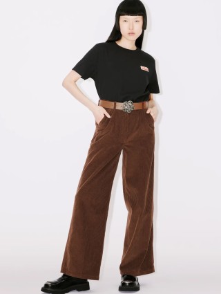 Чорна футболка KENZO : фото 4 - Invogue