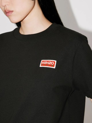 Чорна футболка KENZO : фото 3 - Invogue