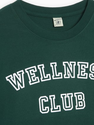 Зелёная футболка SPORTY&RICH: фото 4 - Invogue