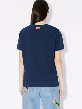 Синяя футболка KENZO: фото 2 - Invogue