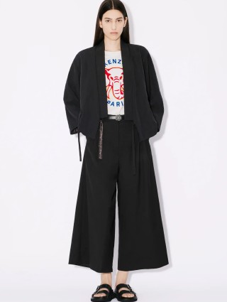 Белая футболка KENZO: фото 4 - Invogue