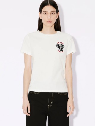 Белая футболка KENZO: фото 1 - Invogue