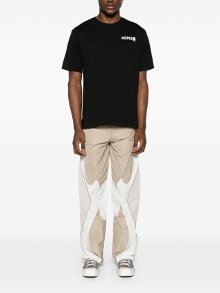 Чорна футболка Kenzo з логотипом Boke: фото 4 - Invogue