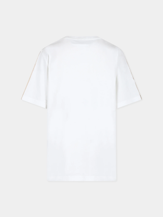 Бежева футболка MM6 двостороння: фото 1 - Invogue