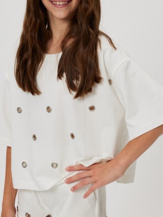 Футболка MONNALISA (68071): фото 2 - Invogue