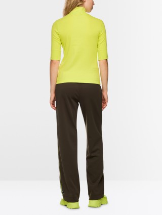 Жовта футболка MARC CAIN з еластичної бавовни: фото 3 - Invogue