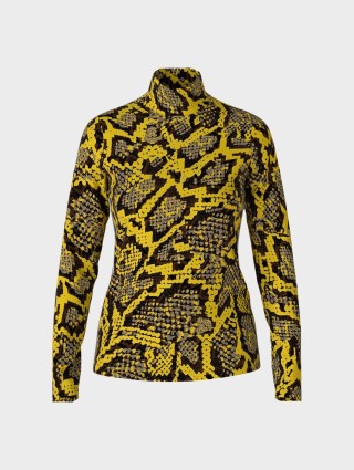 Жёлтый гольф MARC CAIN: фото - Invogue