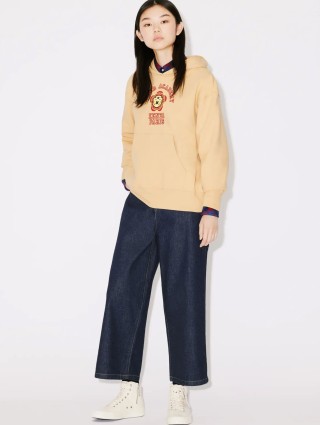 Бежевое худи KENZO: фото 4 - Invogue