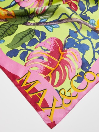 Жовта хустка MAX&CO : фото 1 - Invogue