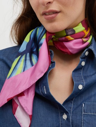 Жовта хустка MAX&CO : фото 2 - Invogue